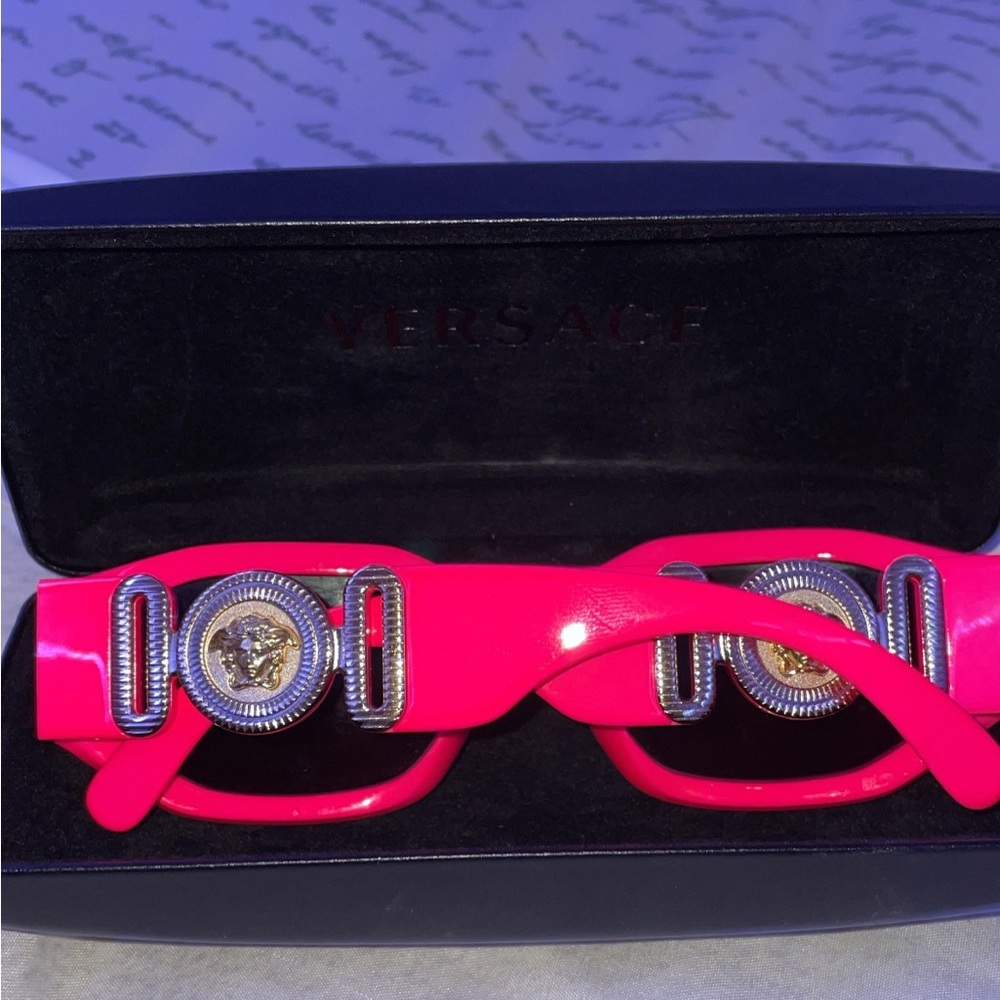 Pink Versace Sunglasses